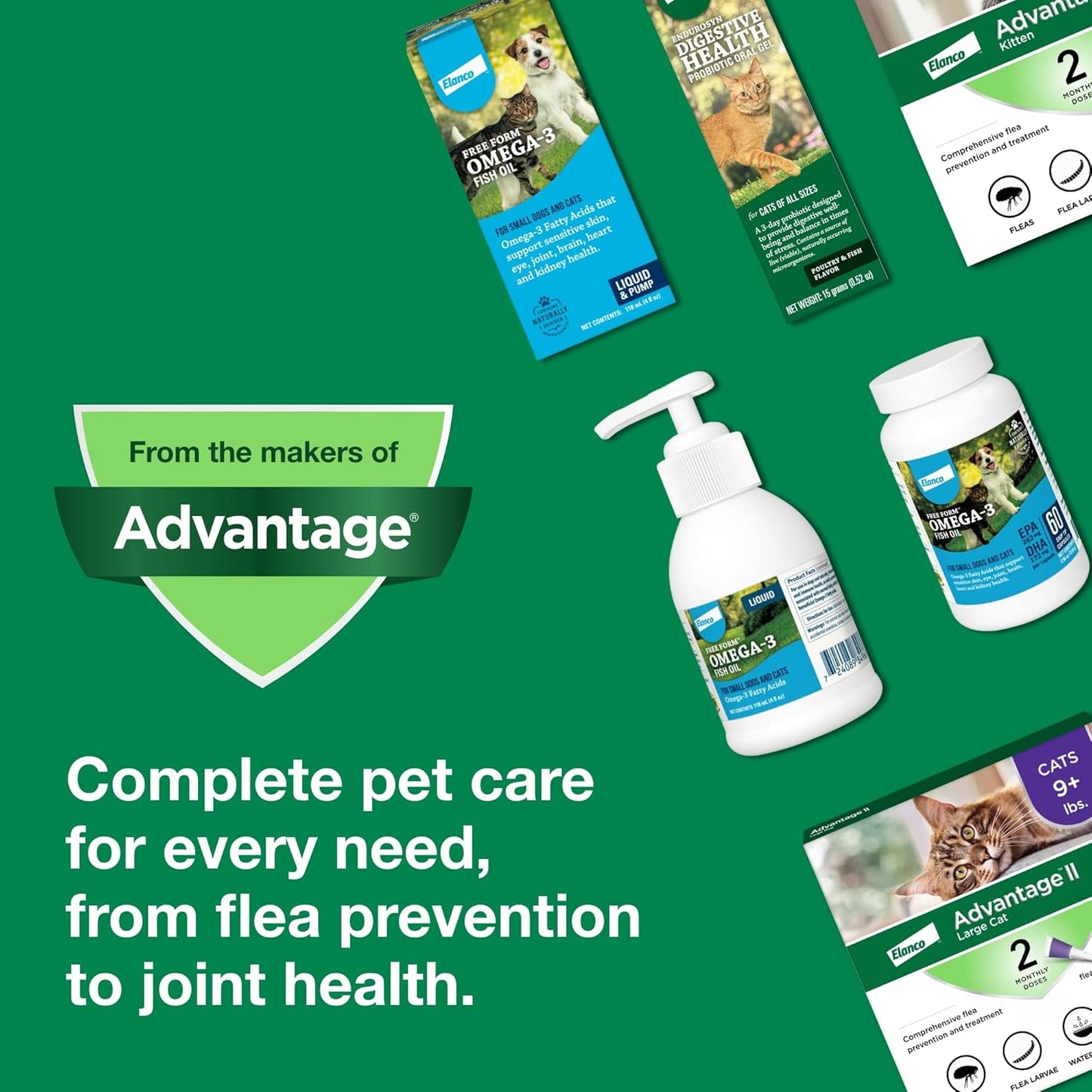 Advantage II Flea Treatment for Large Cats (9+ lbs) – 6 Monthly Doses