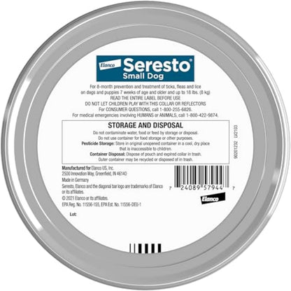 Seresto Small Dog Flea and Tick Collar