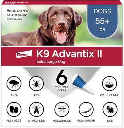 K9 Advantix II for Dogs 55+ lbs