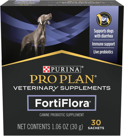 Purina Pro Plan FortiFlora Canine Probiotic – 30 Sachets