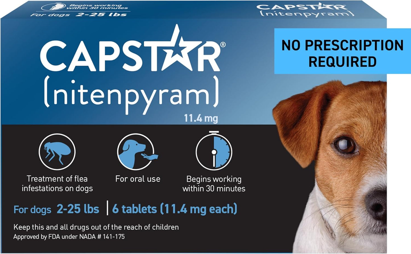 Capstar 11.4mg Flea Treatment for Small Dogs