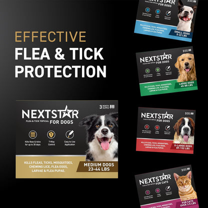 NextStar Flea & Tick for Medium Dogs