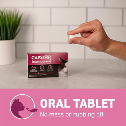 Capstar Nitenpyram 11.4mg Flea Treatment for Cats 
