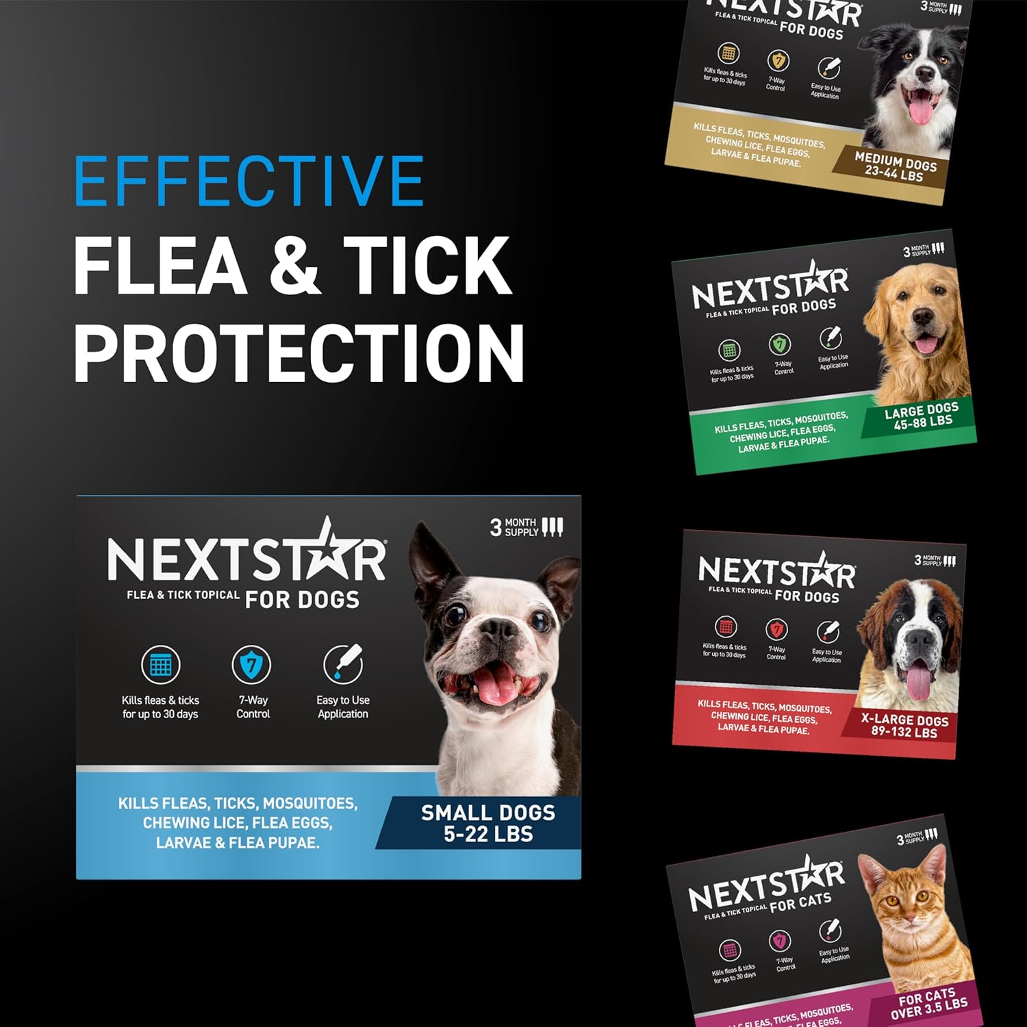 NextStar Flea & Tick Topical for Small Dog