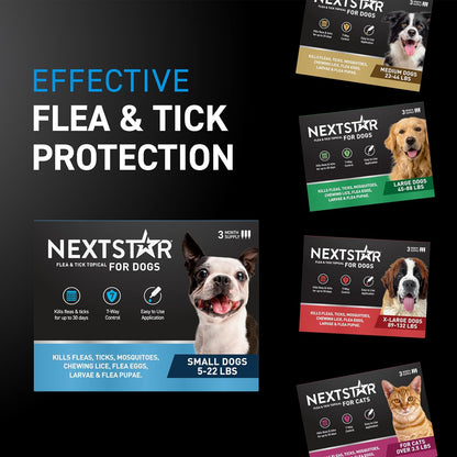 NextStar Flea & Tick Topical for Small Dog