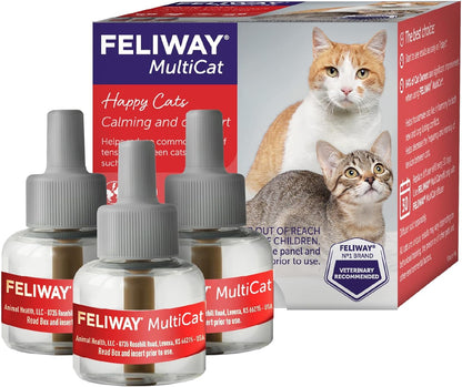  FELIWAY MultiCat Calming Diffuser Refill 