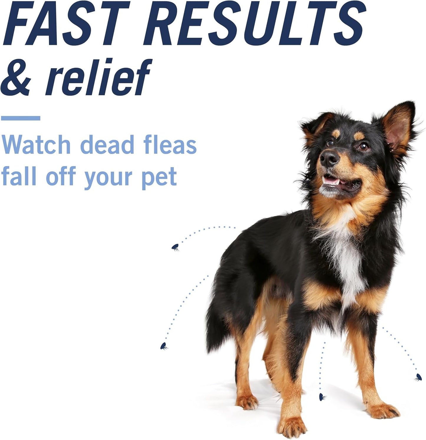 PetArmor CapAction 57mg Fast Flea Treatment for Dogs Over 25 lbs – Oral Nitenpyram Tablets (6 Count)